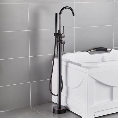 Les robinets argentés de douche de Luster Brushed Stainless Steel Bathroom ont placé sans plomb sûr