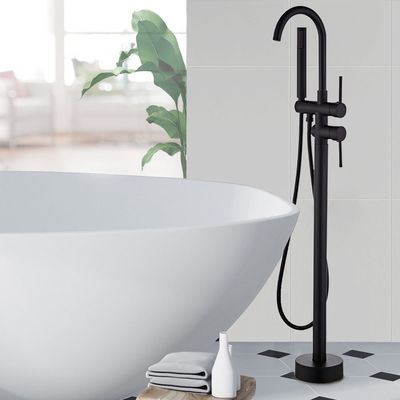 Oxydation sans plomb sûre de robinets de douche de salle de bains de bâti de plancher d'OEM anti