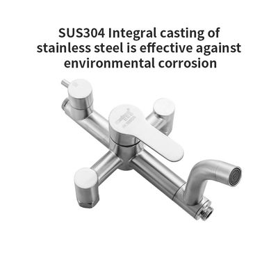 Résistance à l'usure de résistance à la corrosion de robinet de douche de l'acier inoxydable 304