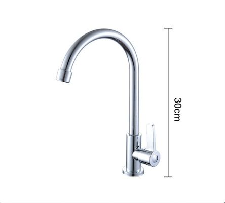 Mélangeur froid simple à levier unique de bassin d'acier inoxydable des mélangeurs 304 de salle de bains de NSF d'ACS CUPC