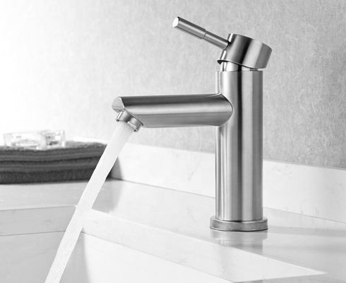 Robinet de cuisson de bassin d'acier inoxydable de vernis d'OEM aucune résistance d'acide de plomb