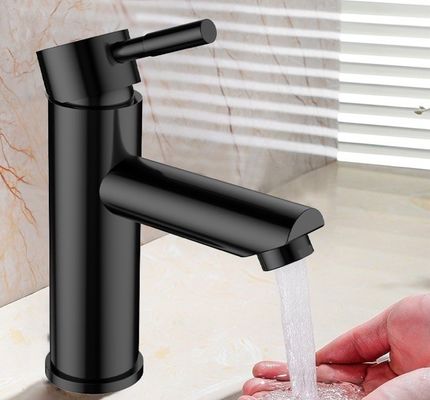Robinet lisse de bassin d'acier inoxydable d'anti corrosion facile à nettoyer