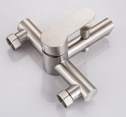 2.2 GPM Monture murale robinet en acier inoxydable pour salle de bain