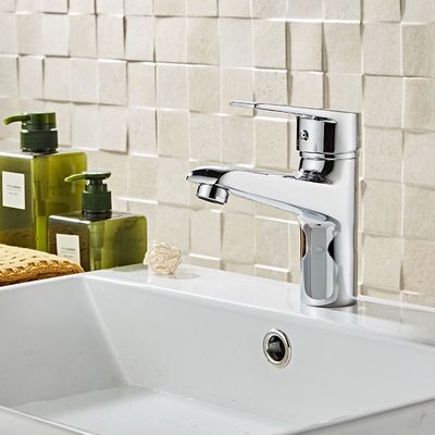 304 inoffensifs sains de mélangeur à levier unique de bassin d'acier inoxydable