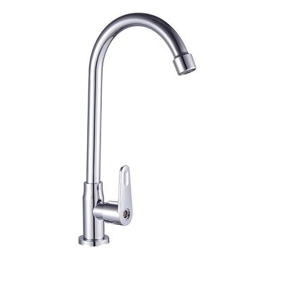 Saleté anticorrosion de robinet froid simple de bassin d'OEM 304SS résistante
