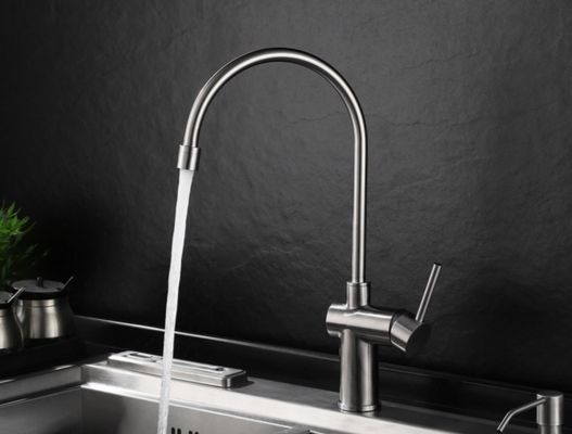 Robinet simple de dessin extérieur adapté aux besoins du client de bassin de trou de Logo Single Cold Basin Tap