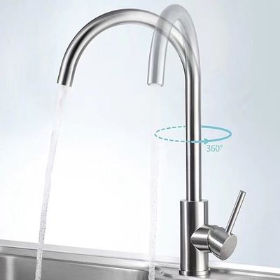 Le robinet froid simple résistant de bassin d'alcali résistant à l'acide peut tourner 360
