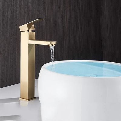 Corrosion plaquée de bassin de l'acier inoxydable 304 anti de place noire de robinet