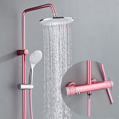 Robinet chaud d'acier inoxydable de robinets de douche de salle de bains et froid de électrodéposition extérieur