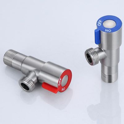 La valve d'angle durable de salle de bains de l'acier inoxydable 304 a adapté Logo Color aux besoins du client